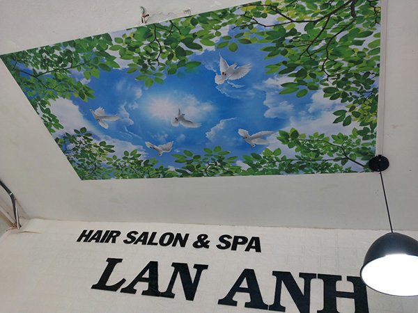 Trang trí nội thất Nguyễn Sang thi công Spa Lan Anh, Phan Đình Phùng 1