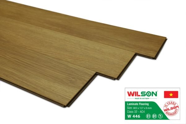 Sàn gỗ Willson 8mm bản nhỏ W446