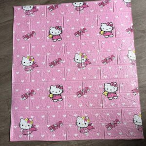 Xốp dán tường hình Hello Kitty 1